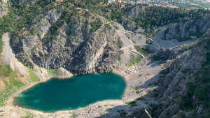 View of the Blue Lake